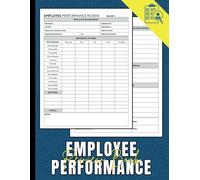 Employee Performance Review Log Book: A Professional Record Book for Tracking Employee Goals, Achievements, and Progress