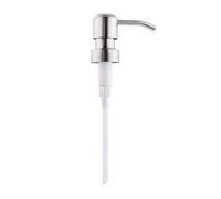 EMPO - Dispenser di Metallo di Ricambio per Dispenser di Sapone Liquido, per lozione Liquido, Testa di Uccello (Argento)