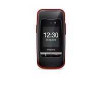 Emporia emporiaONE 6,1 cm (2.4") 80 g Nero, Rosso Telefono per anziani