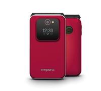 Emporia JOY 7,11 cm (2.8") 87 g Nero, Rosso Telefono di livello base