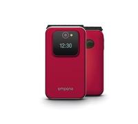 Emporia JOY 7,11 cm (2.8") 87 g Nero, Rosso Telefono di livello base
