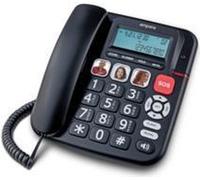 Emporia KFT20 Telefono analogico Identificatore di chiamata Nero NEW