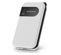 Emporia SIMPLICITYglam.4G - Cellulare per anziani senza contratto, con tasti grandi, pulsante di chiamata di emergenza, display a colori da 2,8 pollici, volume elevato, volte, 3 tasti di scelta