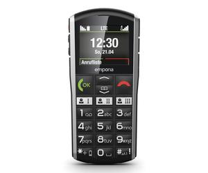Emporia SIMPLICITY-LTE 5,08 cm (2") 90 g Nero, Argento Telefono di livello base NEW