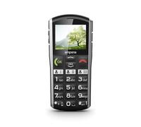 Emporia SIMPLICITY 5,08 cm (2") 90 g Nero, Argento