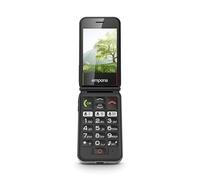 Emporia SIMPLICITYglam.4G - Cellulare per anziani senza contratto, con tasti grandi, pulsante di chiamata di emergenza, display a colori da 2,8 pollici, volume elevato, volte, 3 tasti di scelta