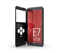 Emporia Smartcover - Custodia in similpelle per SMART.6lite, SMART.7lite, SMART.7mini, ME.7, con tasti a scelta rapida, design premium, nero