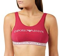 Emporio Armani 1644032F22716874, Bralette - Reggiseno Donna, Rosso (Crimson), S