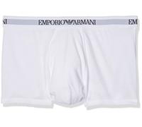 Emporio Armani 2-Pack Boxer Pure Cotton, Boxer, Uomo, Bianco (White/White), M
