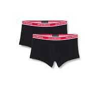 Emporio Armani 2-Pack Boxer Pure Cotton, Boxer, Uomo, Nero (Black/Black), L