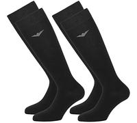 Emporio Armani 2-pack Long Socks, Calzini Uomo, Nero, Taglia unica