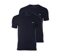 Emporio Armani 2-Pack T- Shirt Crew Neck Essential Core Logoband, T-Shirt Uomo, Marine/Marine, M (pacco da 2)