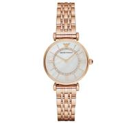 Emporio Armani Orologio Analogico Donna con Cinturino in Placcato in Acciaio Inox AR1909