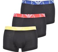Emporio Armani 3-Pack Boxer Bold Monogram, Boxers Uomo, Nero/Nero/Nero, XXL