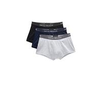 Emporio Armani 3-Pack Boxer Pure Cotton, Boxer, Uomo, Grigio (Marine/Melgrey/Black), S