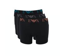 EMPORIO ARMANI 3-Pack Boxer Slip, Black/Black/Black, M Uomo