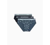 EMPORIO ARMANI 3-Pack Brief Mutande da Uomo, AR.bl/Or-SK PRT/AR.b