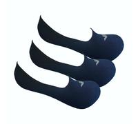 Emporio Armani 3-pack Invisibili Socks With Jacquard Eagle, Confezione Da Calzini Uomo, Marine, L-XL