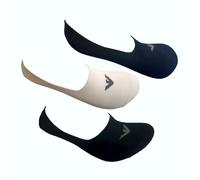 Emporio Armani 3-pack Invisibili Socks With Jacquard Eagle, Confezione Da Calzini Uomo, Multicolor, L-XL