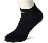 Emporio Armani 3-pack In-shoe Socks With Jacquard Eagle, Confezione da 3 calzini per scarpe Uomo, Blu (Marine), L-XL