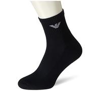 Emporio Armani 3-pack Short Socks Sporty Terrycloth, Confezione Da Calzini Corti Uomo, Marine, Taglia unica