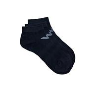 EMPORIO ARMANI 3-Pack Socks Inside Calzini, Armani Blu/Armani B, S-M Uomo