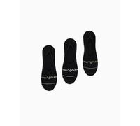 EMPORIO ARMANI 3-Pack Socks Invisibile Calzini, Nero/Nero/Nero, L/XL Uomo