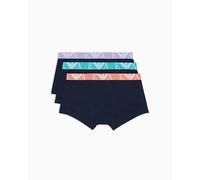 EMPORIO ARMANI 3-Pack Trunk Bermuda, Armani Blu/Armani BL, S Uomo