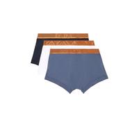 Emporio Armani 3-Pack Trunk, Bermuda Uomo, Bianco/Vin Ind/Arman,