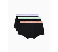 EMPORIO ARMANI 3-Pack Trunk Bermuda, Black/Black/Black, M Uomo