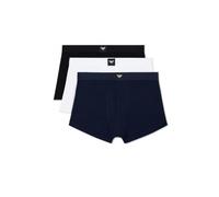Emporio Armani Uomo Trunks, 3er Pacco - Essential Logolabel,Shorts,Stretch