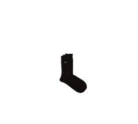 Emporio Armani Calzini corti da uomo Casual Cotton in cotone 3 paia Nero Taglia unica
