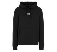 EA7 Emporio Armani Felpa nero / bianco, Taglia L