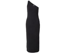 Emporio Armani - Abito monospalla in jersey stretch Logo Series - - Dresses - Donna - Nero - L