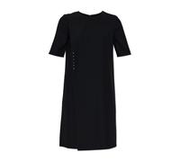 Emporio Armani - Abito plissettato - - Dresses - Donna - Nero - M
