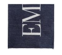 Emporio Armani, ,Accessories ,Uomo ,Blu ,ONE SIZE Sciarpa con logo