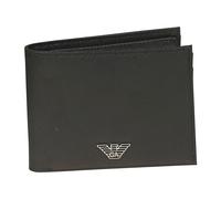 Emporio Armani, ,Accessories ,Uomo ,Nero ,ONE SIZE Logo Plaque Wallet