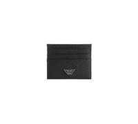 Emporio Armani Portacarte di credito eco con logo aquila Y4R173 Y138E black