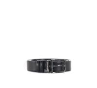 Emporio Armani, ,Accessories ,Uomo ,Nero ,ONE SIZE Reversible Hammered/Smooth Leather Belt