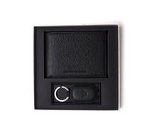 Emporio Armani, ,Accessories ,Uomo ,Nero ,ONE SIZE Wallet & Keyring Set