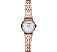 Emporio Armani AR11203 Women’s Gianni T-Bar Watch - Rose-Gold, 22 mm