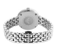 Emporio Armani Orologio Donna, movimento a fasi lunari, cassa in acciaio inossidabile argentato 32 mm con bracciale in acciaio inossidabile, AR11461