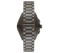 Emporio Armani Orologio Uomo, movimento cronografo, cassa in acciaio inossidabile 43 mm con bracciale in acciaio inossidabile, AR11481, Grigio Scuro e Blu, 43 mm