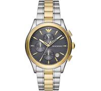 Emporio Armani AR11527 Paolo Men’s Chronograph - Grey Dial, Silver-Gold, 42 mm
