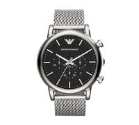 Emporio Armani AR1808 Men’s Classic Chronograph Watch - Black Dial, 46 mm