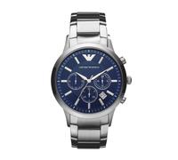 Emporio Armani AR2448 Men's Chronograph Watch - Blue Dial, Steel Bracelet