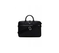 Emporio Armani - ASV Saffiano Leather Business Bag with Eagle Plate - -Bags -Uomo -Nero -ONE SIZE