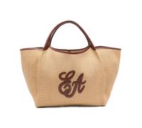 Emporio Armani, ,Bags ,Donna ,Marrone ,ONE SIZE Large Straw Tote Bag