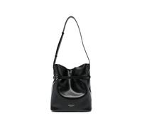 Emporio Armani, ,Bags ,Donna ,Nero ,ONE SIZE Borsa a Secchiello in Pelle Liscia