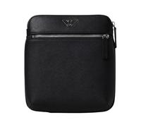 Emporio Armani, ,Bags ,Uomo ,Nero ,ONE SIZE Borsa a Tracolla Nera Design Elegante